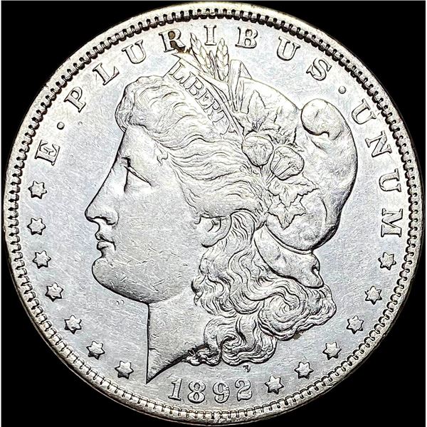 1892-S Silver Morgan Dollar CLOSELY UNCIRCULATED