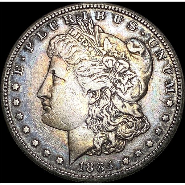 1884-S Morgan Silver Dollar LIGHTLY CIRCULATED