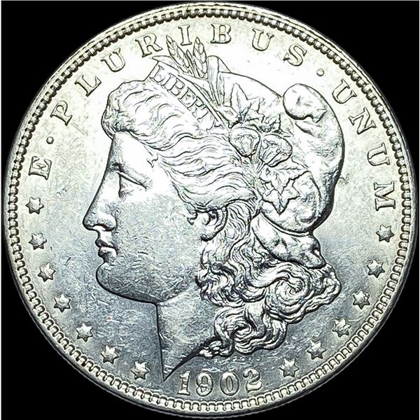 1902 Morgan Silver Dollar CLOSELY UNCIRCULATED
