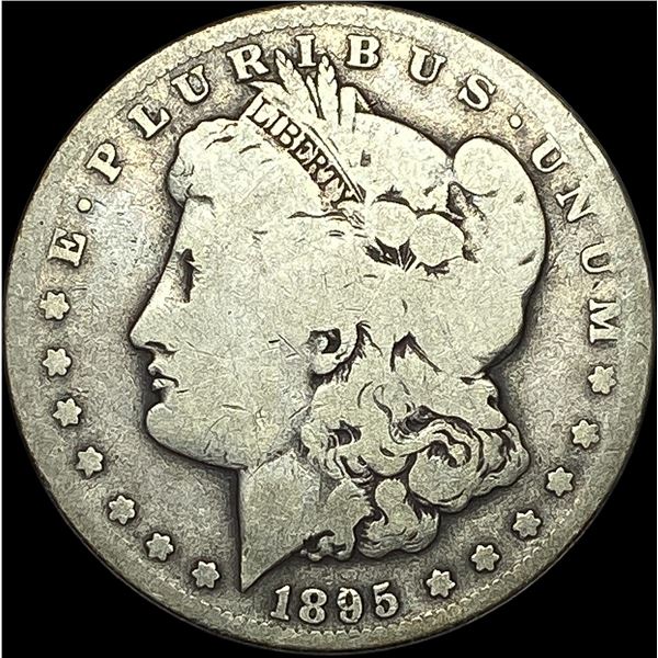 1895-S Silver Morgan Dollar NICELY CIRCULATED