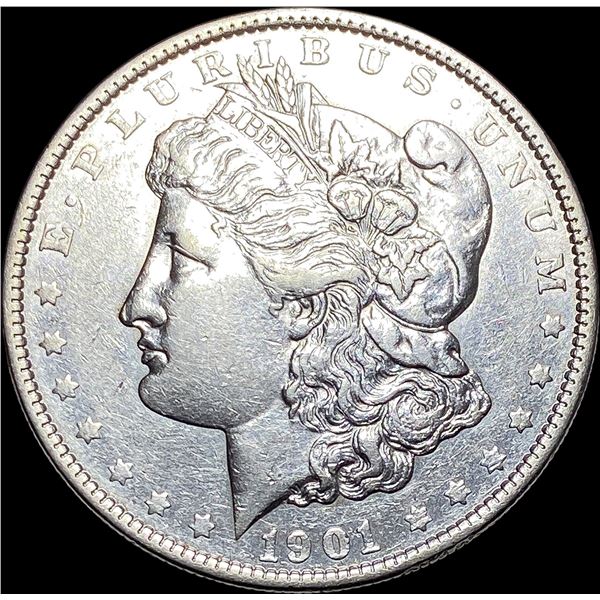 1901 Silver Morgan Dollar CLOSELY UNCIRCULATED