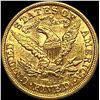 Image 2 : 1895 Liberty Head Half Eagle $5 Gold CLOSELY UNCIRCULATED