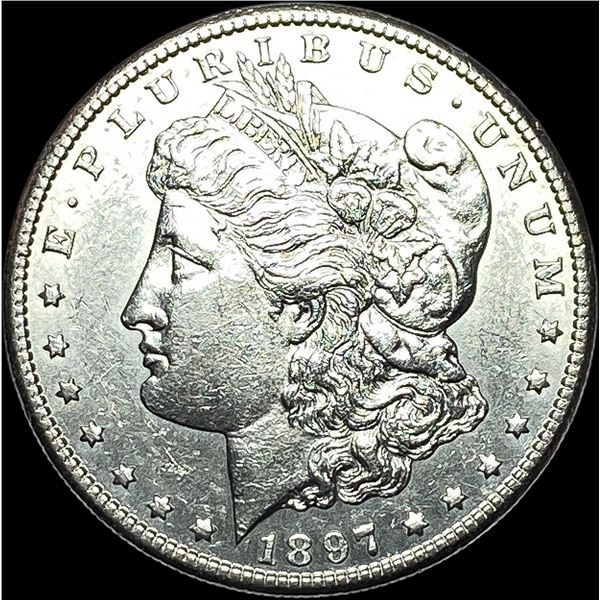 1897-S Silver Morgan Dollar CLOSELY UNCIRCULATED