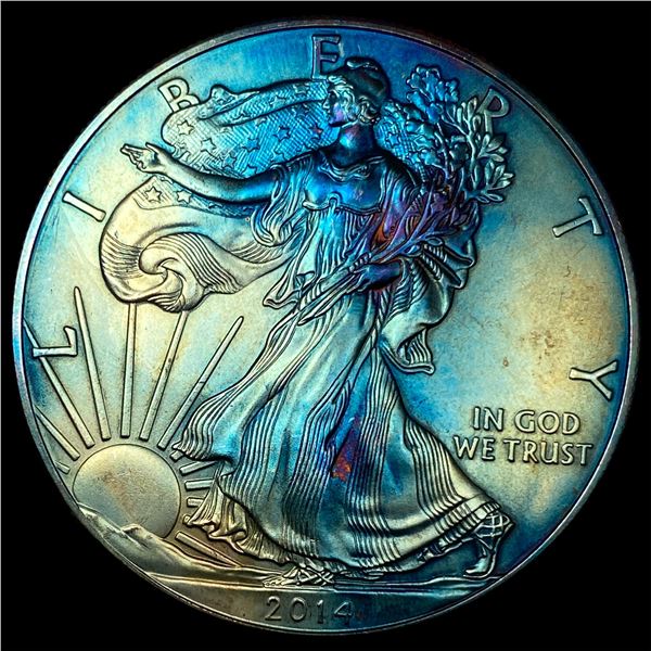 2014 1 oz Silver American Eagle $1 SUPERB GEM  BU