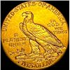 Image 2 : 1908 Indian Head Half Eagle $5 Gold CLOSELY UNCIRCULATED