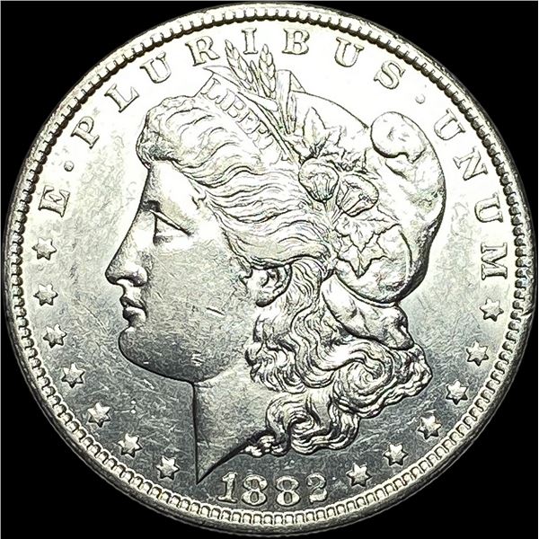 1882-CC Silver Morgan Dollar CLOSELY UNCIRCULATED