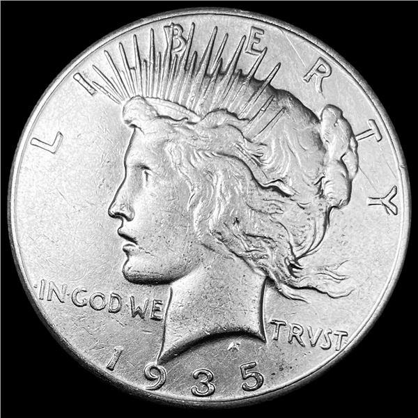 1935-S Silver Peace Dollar CLOSELY  UNCIRCULATED