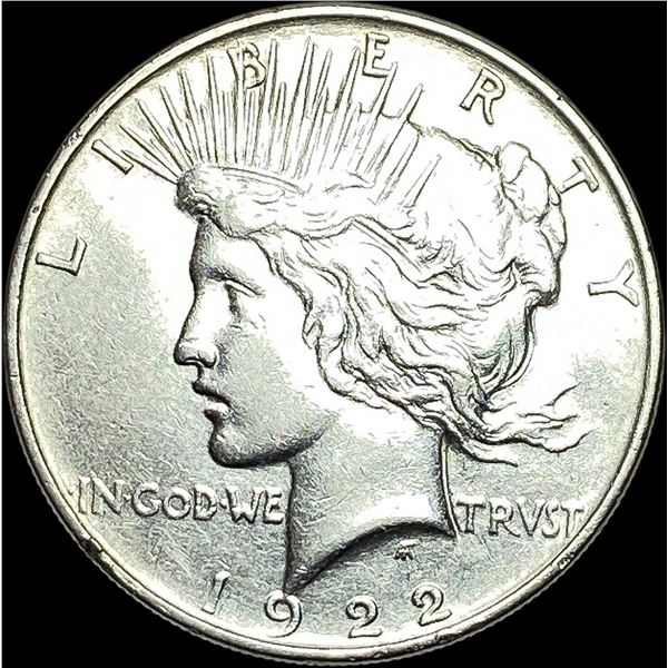 1922 Silver Peace Dollar CLOSELY UNCIRCULATED