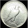 Image 2 : 1922 Silver Peace Dollar CLOSELY UNCIRCULATED