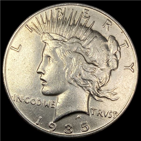 1935-S Silver Peace Dollar CLOSELY  UNCIRCULATED