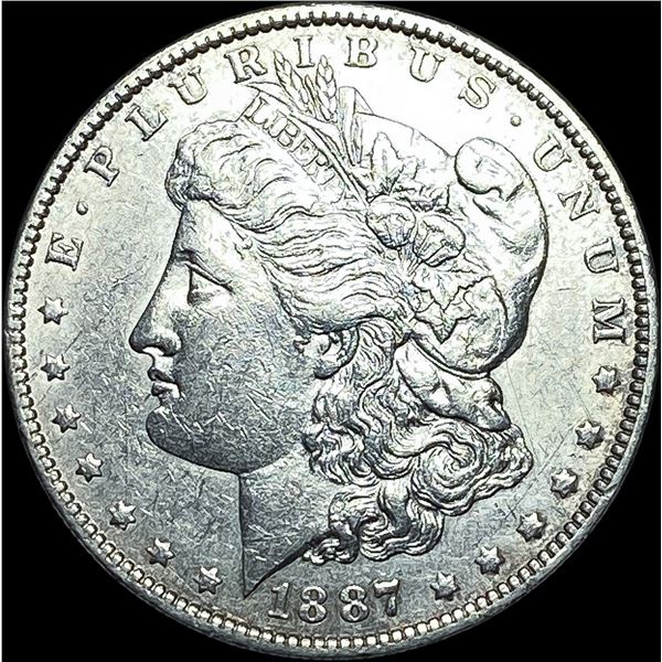 1887-O Silver Morgan Dollar CHOICE AU