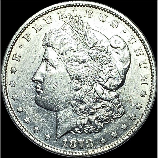 1878-S Silver Morgan Dollar CLOSELY UNCIRCULATED