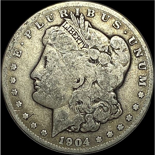 1904-S Silver Morgan Dollar NICELY CIRCULATED