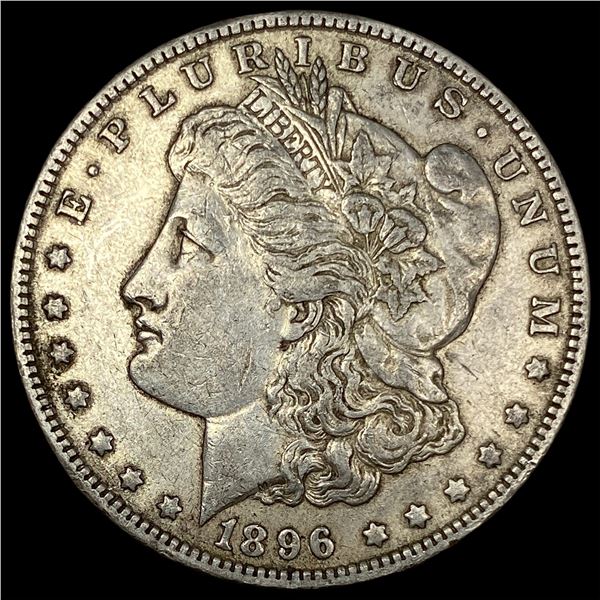 1896-O Silver Morgan Dollar NEARLY  UNCIRCULATED