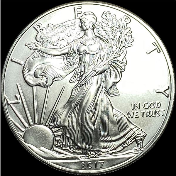 2017 1 oz Silver American Eagle $1 SUPERB GEM BU