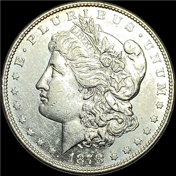 1878 Silver Morgan Dollar CLOSELY UNCIRCULATED