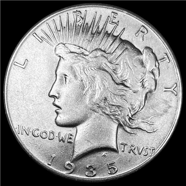 1935 Silver Peace Dollar CHOICE AU