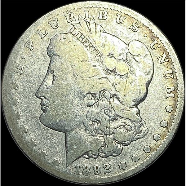 1892-CC Silver Morgan Dollar NICELY CIRCULATED