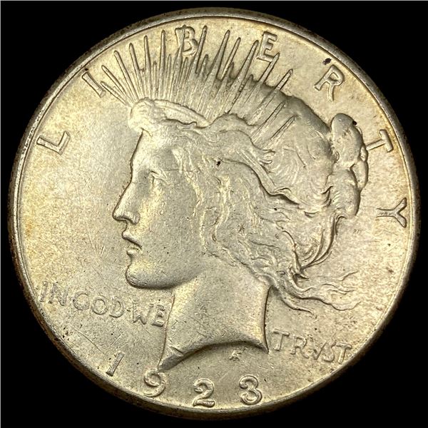 1923-S Silver Peace Dollar SUPERB GEM BU