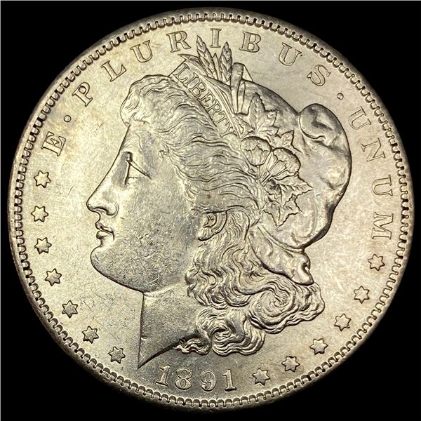 1891-S Morgan Silver Dollar UNCIRCULATED