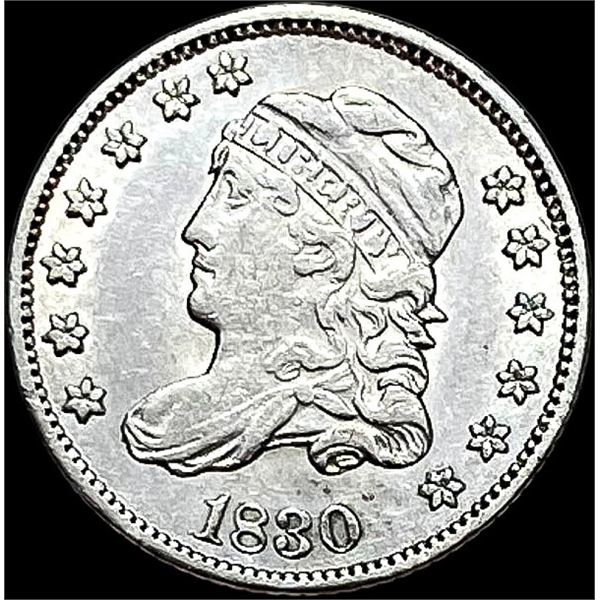 1830 Capped Bust Half Dime CLOSELY UNCIRCULATED