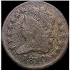 Image 1 : 1810 Classic Head Half Cent NICELY CIRCULATED