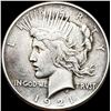 Image 1 : 1921 Silver Peace Dollar CLOSELY UNCIRCULATED