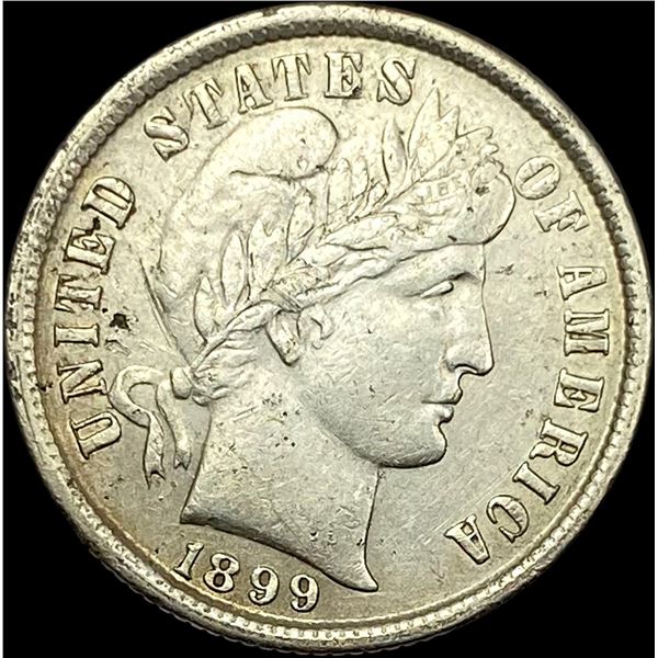1899 Barber Dime CLOSELY UNCIRCULATED