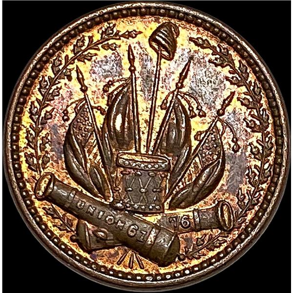 1863 Civil War Token - "Our Country" UNCIRCULATED