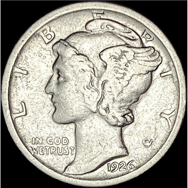 1926-S Silver Mercury Dime NEARLY UNCIRCULATED