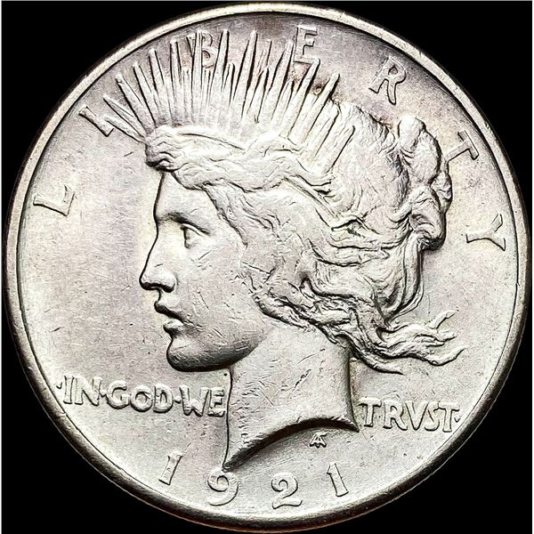 1921 Silver Peace Dollar CLOSELY UNCIRCULATED