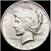 Image 1 : 1921 Silver Peace Dollar CLOSELY UNCIRCULATED