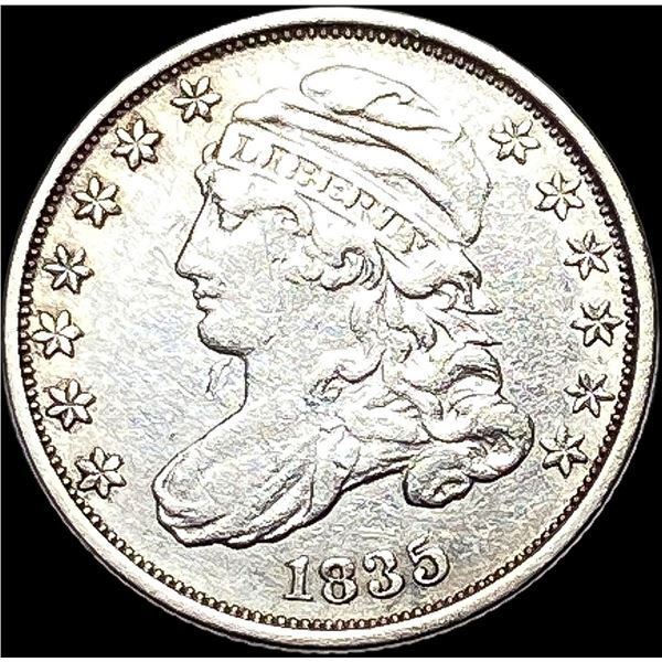 1835 Capped Bust Dime CLOSELY UNCIRCULATED