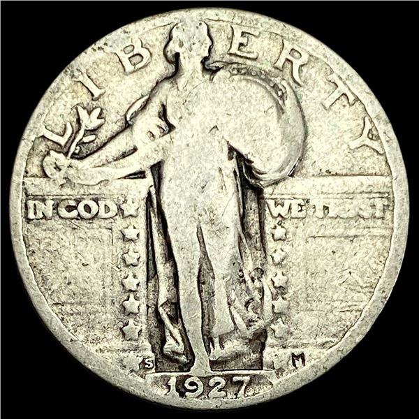1927-S Standing Liberty Quarter NICELY CIRCULATED