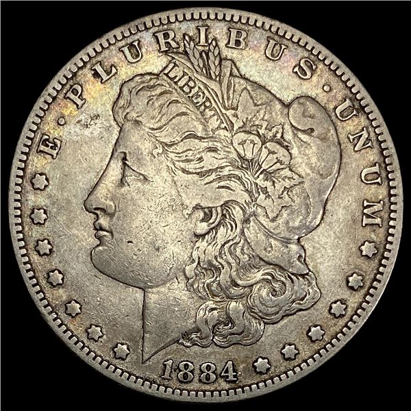 1884-S Silver Morgan Dollar LIGHTLY CIRCULATED