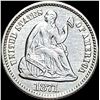 Image 1 : 1871 Silver Seated Liberty Half Dime UNCIRCULATED