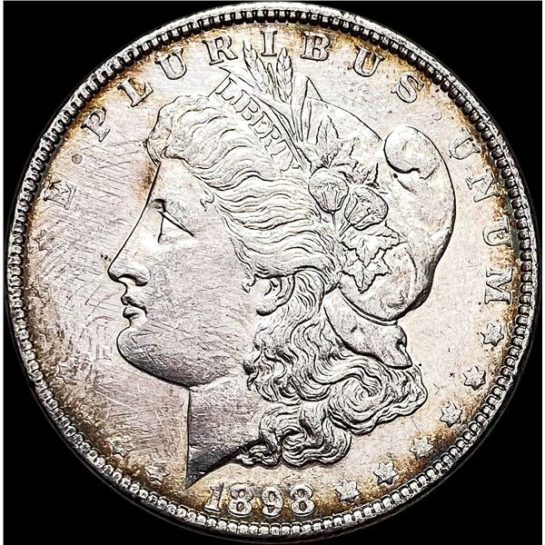 1898 Morgan Silver Dollar CLOSELY UNCIRCULATED