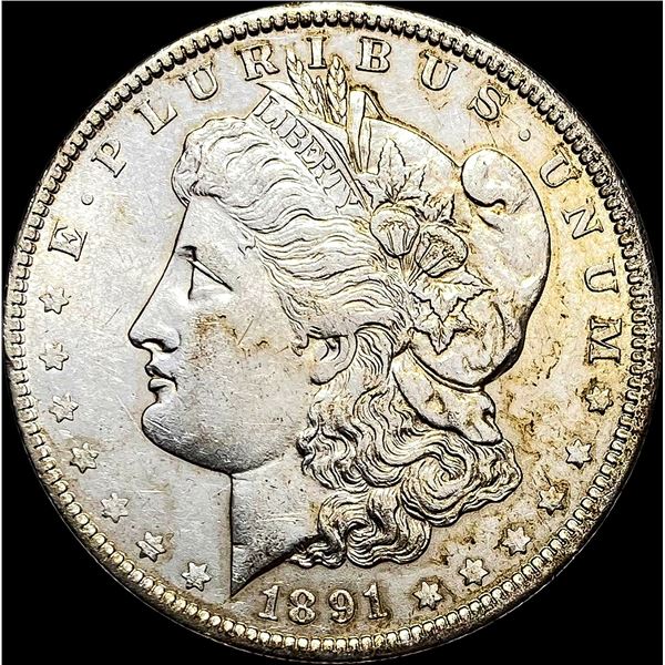 1891-O Morgan Silver Dollar CLOSELY UNCIRCULATED