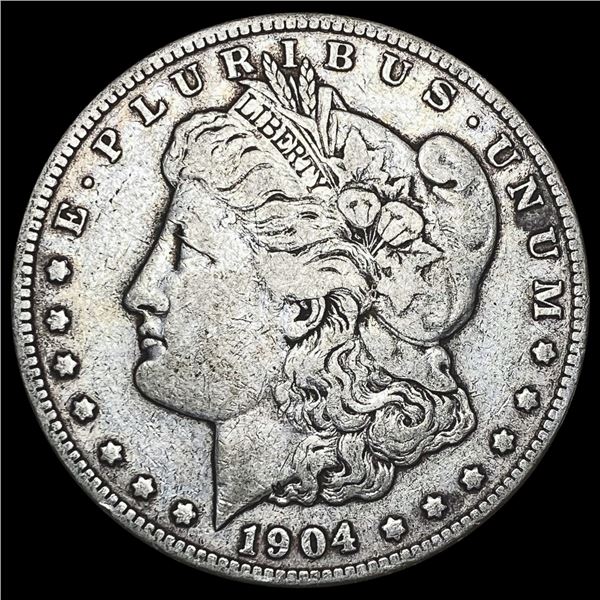 1904-S Morgan Silver Dollar LIGHTLY CIRCULATED