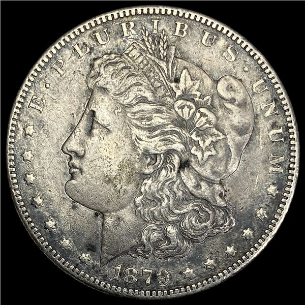 1879-S REV 78 Silver Morgan Dollar NEARLY UNCIRCULATED
