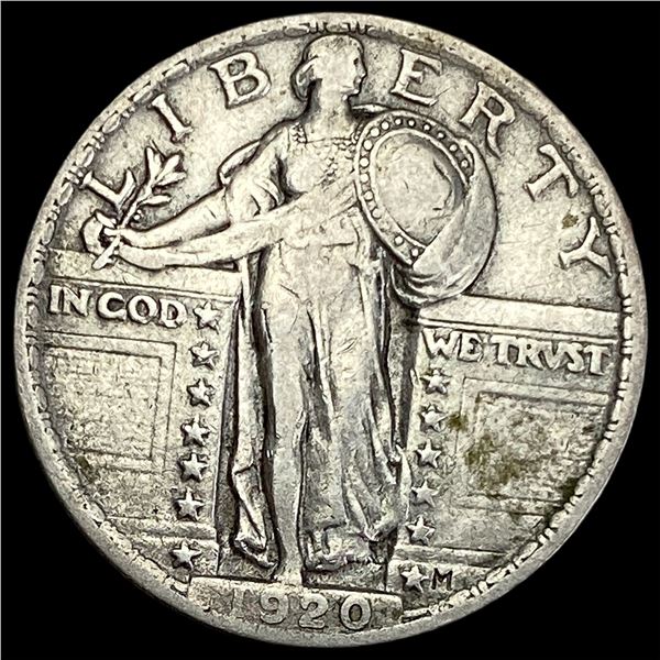1920 Standing Liberty Quarter NEARLY UNCIRCULATED