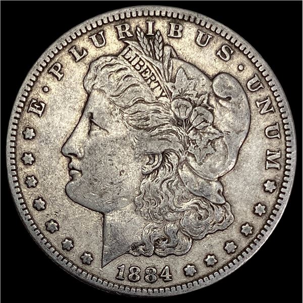 1884-S Morgan Silver Dollar LIGHTLY CIRCULATED