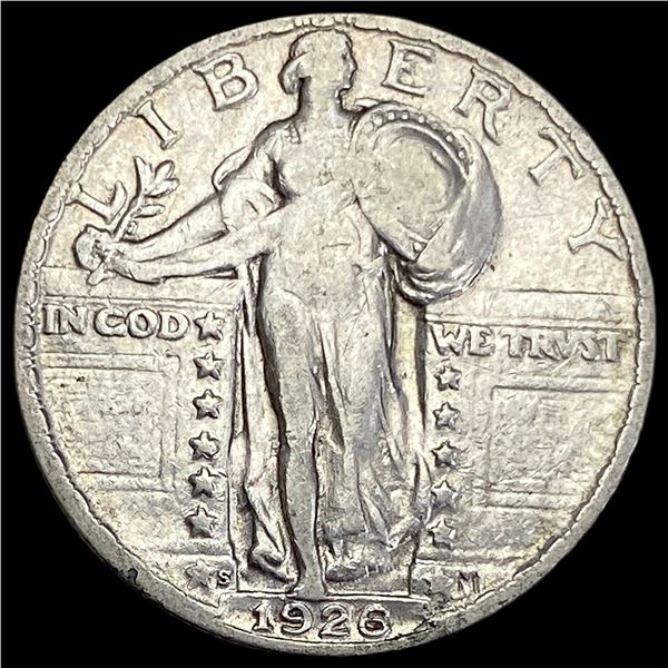1926-S Standing Liberty Quarter LIGHTLY CIRCULATED