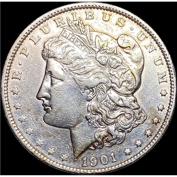 1901 Morgan Silver Dollar CLOSELY UNCIRCULATED