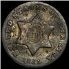 Image 1 : 1851 Silver Three Cent NEARLY UNCIRCULATED