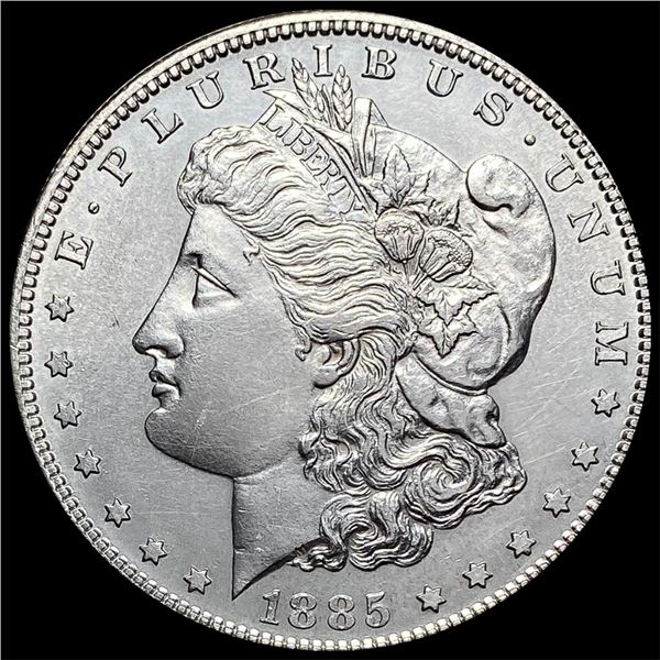 1885-S Silver Morgan Dollar CHOICE BU