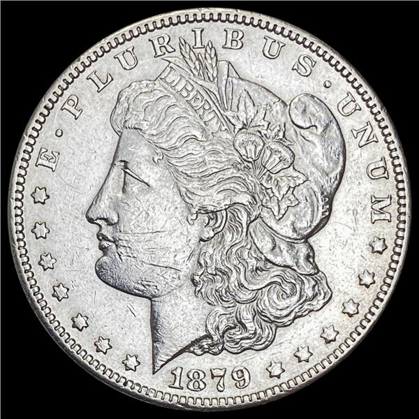1879-S Morgan Silver Dollar CLOSELY UNCIRCULATED
