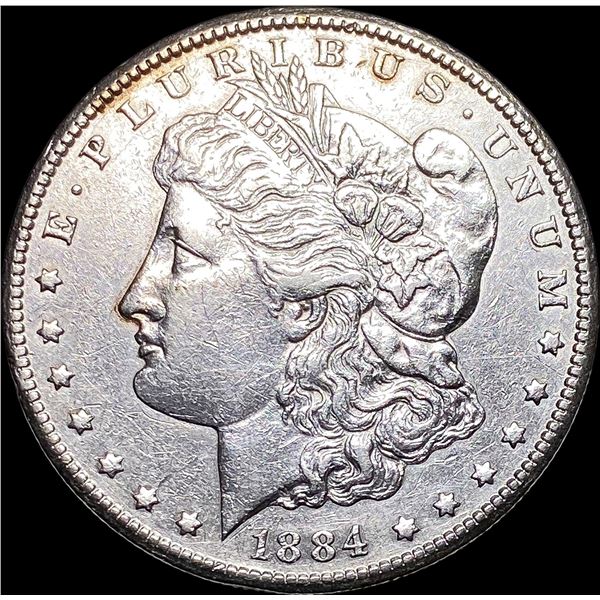 1884-CC Morgan Silver Dollar CLOSELY UNCIRCULATED