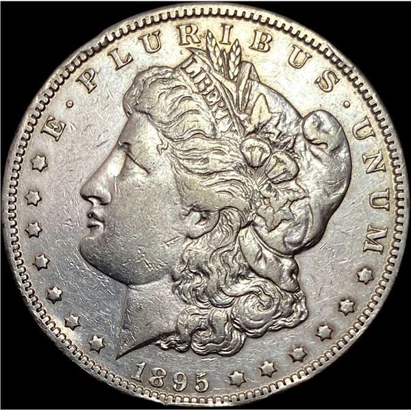 1895-O Morgan Silver Dollar NEARLY UNCIRCULATED