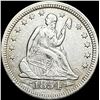 Image 1 : 1854 Arrows Seated Liberty Quarter CLOSELY UNCIRCULATED